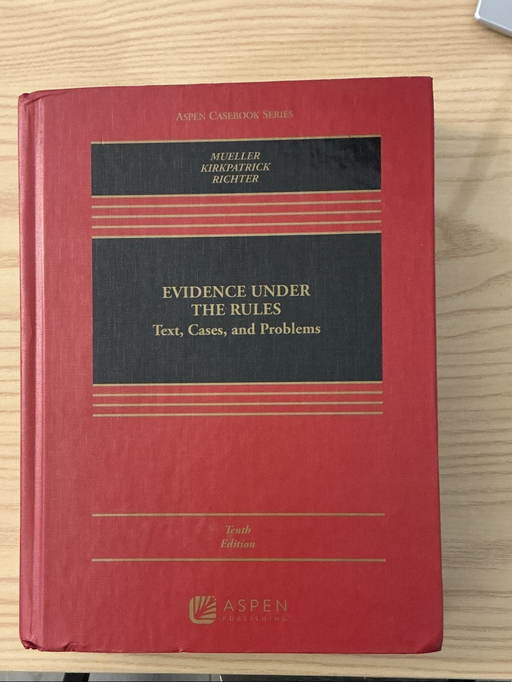 Evidence Under the Rules - 10th Edition